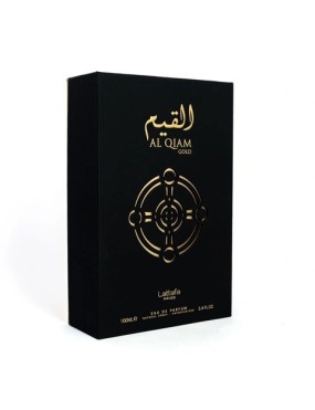 First impression Al Qiam Gold By Lattafa Pride Top notes are Raspberr