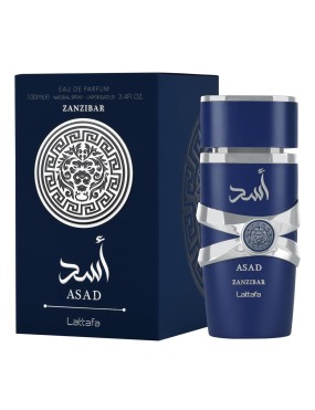 Lattafa Asad Zanzibar EDP 100ml | Floral Perfume for Men